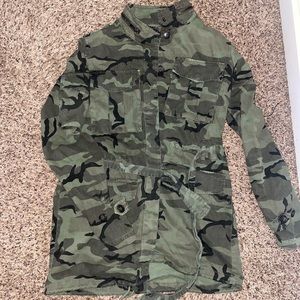 Camo Utility Jacket Size Small